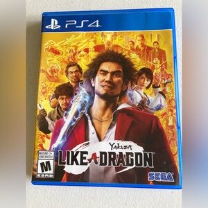 PS4 Yakuza Like a Dragon game